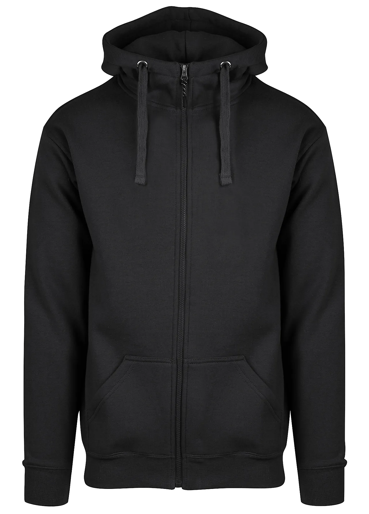 Hettejakke unisex S sort