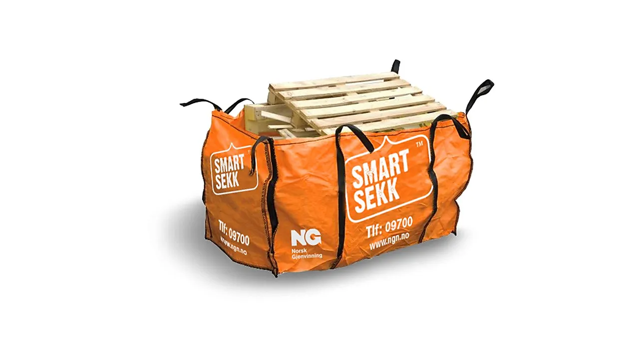 Avfallsekk smartsekk stor 2100 liter Avfallsekk smartsekk stor 2100 liter