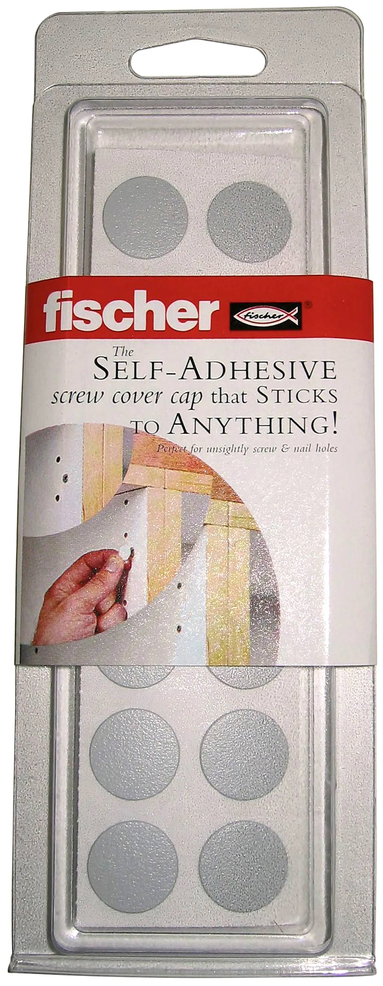 Dekkhette pvc selvklebende hvit Ø14 mm