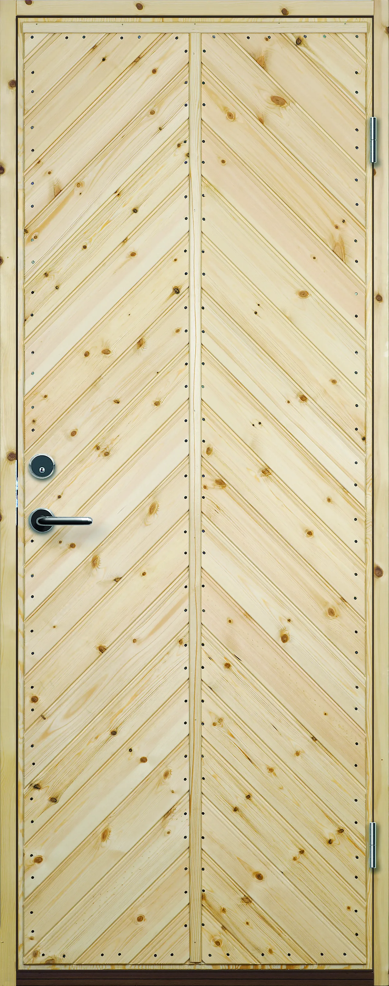 Dør yd hyttedør vågå 18 9x21 h ubehandla