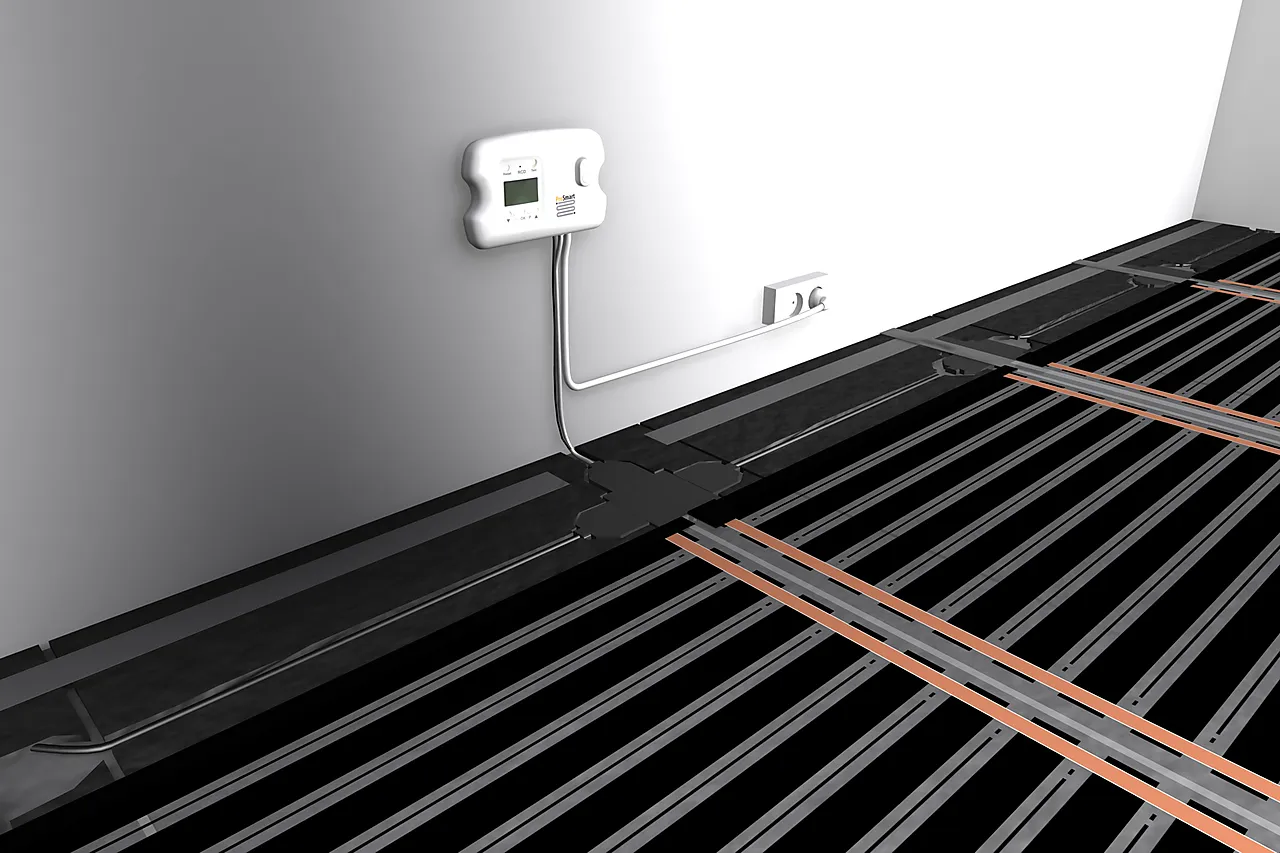 Varmefolie 60W/m2 - 1x4,15 m null - null - 2 - Miniatyr