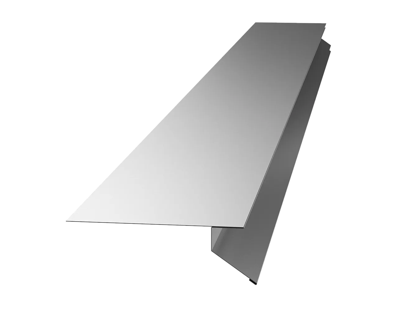 Takfot trend 8-14° gc pl45 2m greencoat stål sølv Takfot trend 8-14° gc pl45 2m greencoat stål sølv