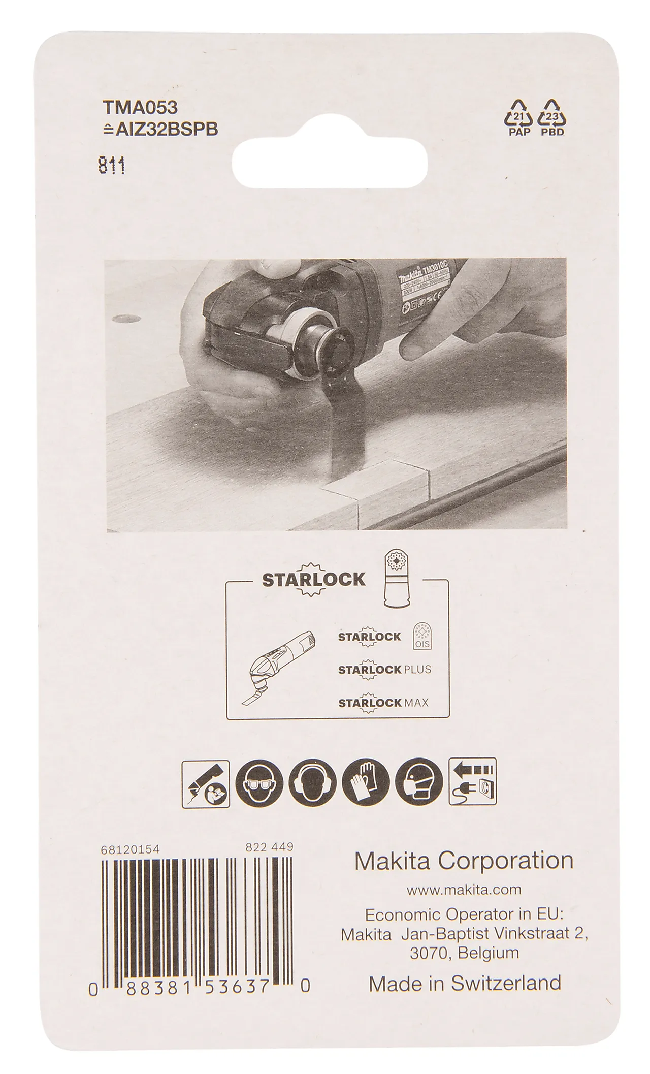 Dykksagblad 32 b-64870 14tpi starlock bim hardt tre stk null - null - 2 - Miniatyr