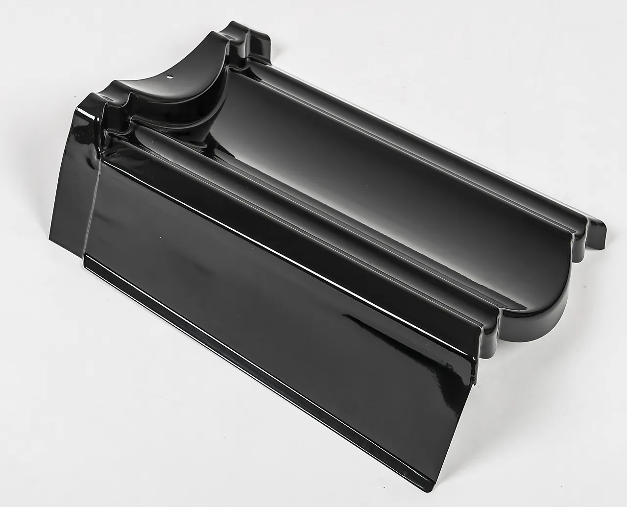 Gavlprofil venstre exclusiv so sort dekkende mål 369mm isola Gavlprofil venstre exclusiv so sort dekkende mål 369mm isola