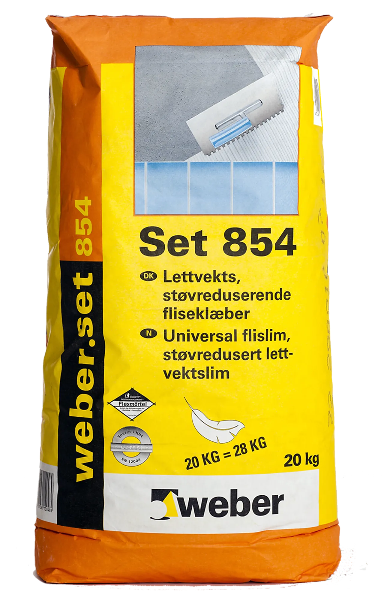 Flislim 20 kg Set 854