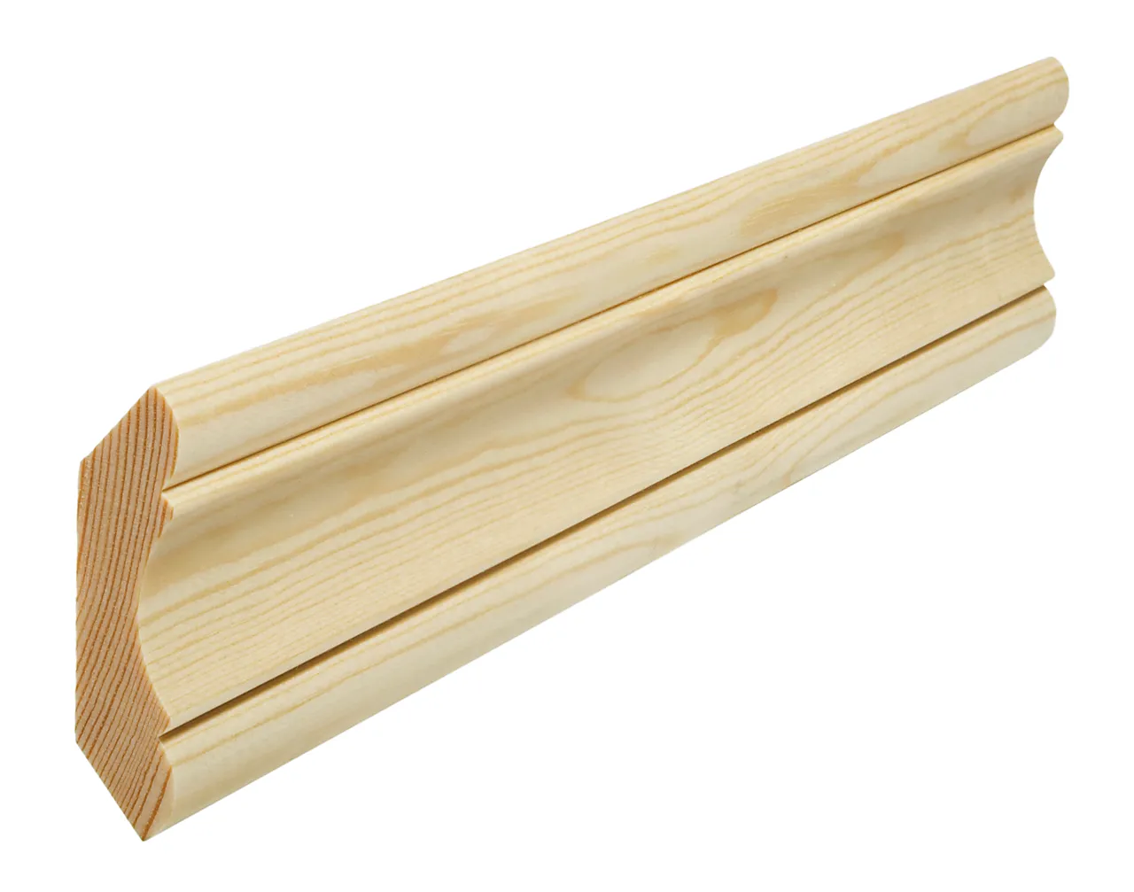 Taklist furu profil CW348 15x58 mm ubehandlet null - 15 - 2 - Miniatyr