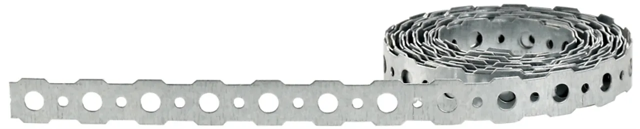 Opphengsbånd varmforsinket 17x0,8 mm 3 meter Opphengsbånd varmforsinket 17x0,8 mm 3 meter