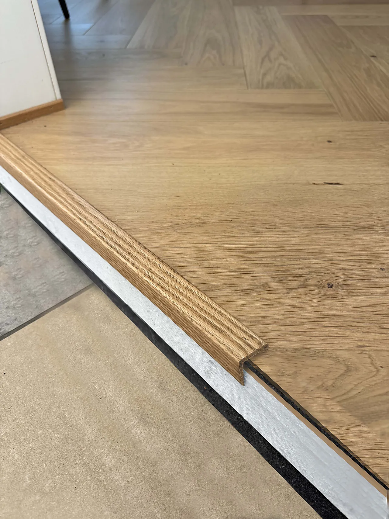 Vinkellist 27x27x2700 mm lakkert eik null - null - 3 - Miniatyr