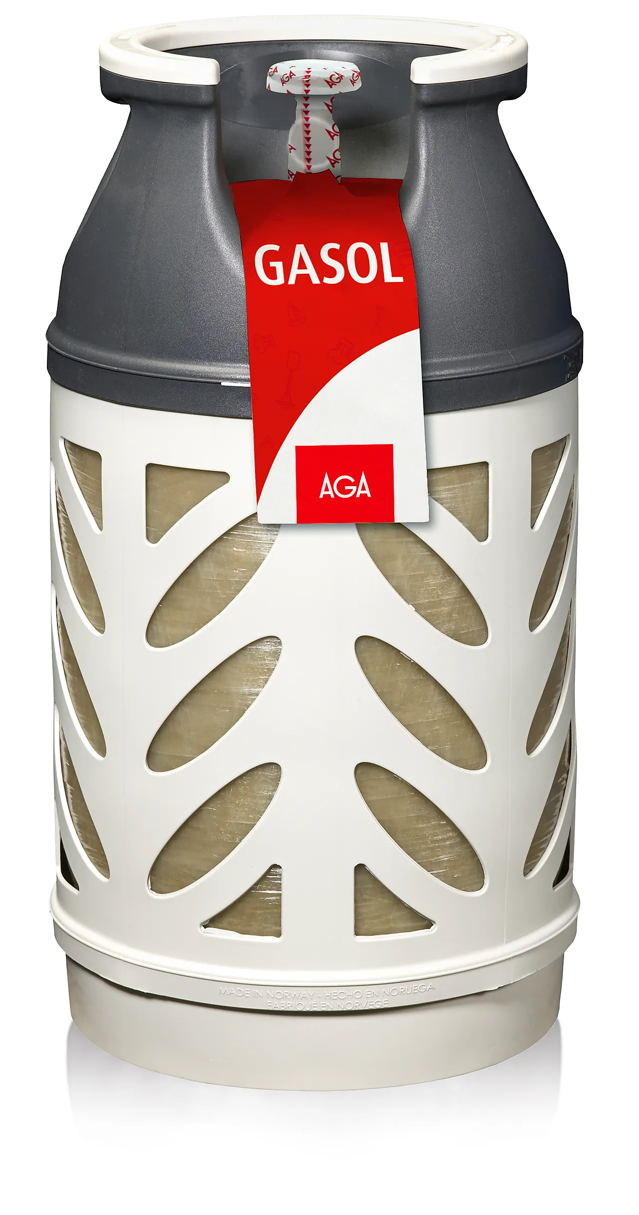 Propanfylling komposittflaske 10 kg null - null - 3 - Miniatyr