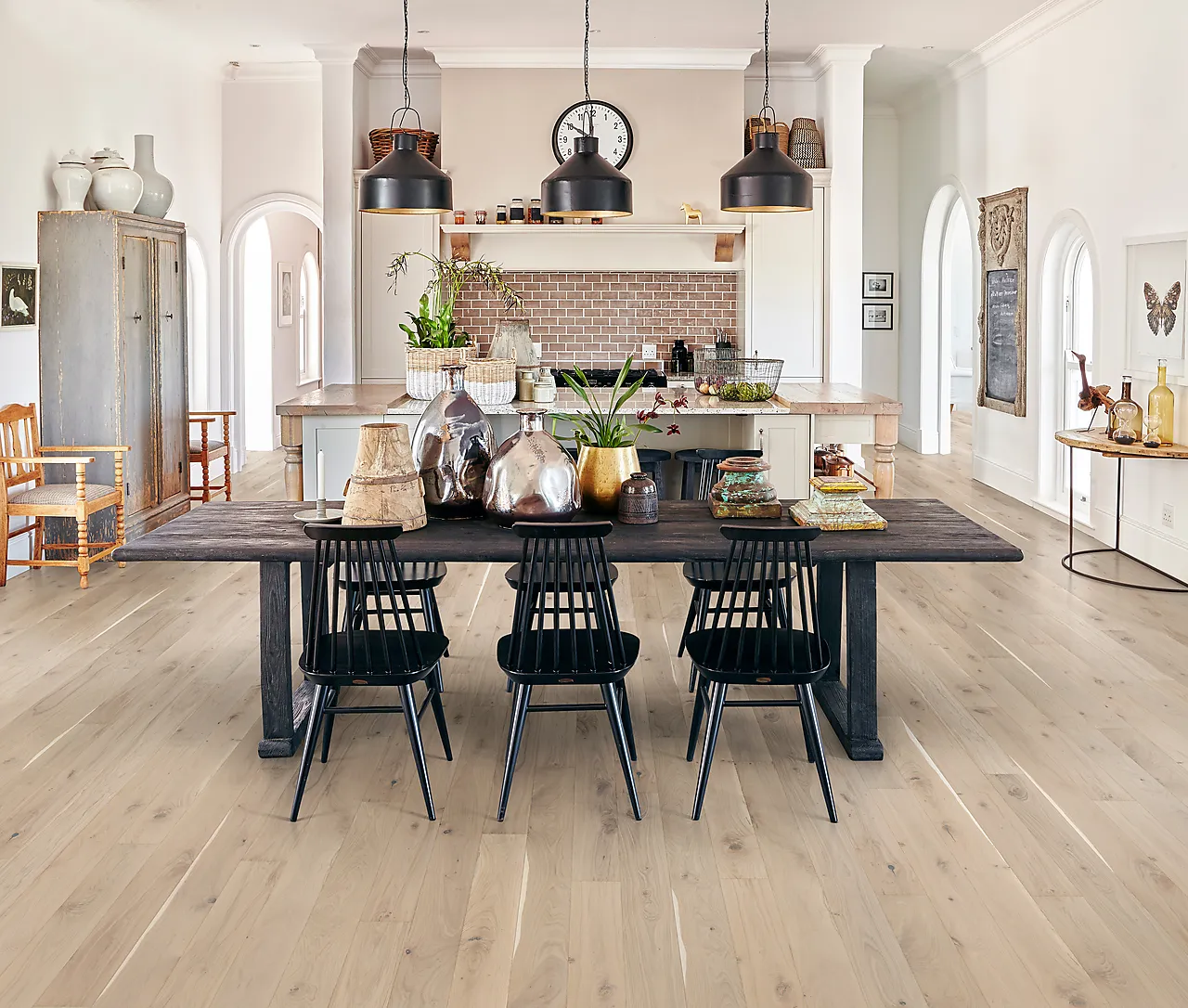 Parkett 1-stav eik Ghost