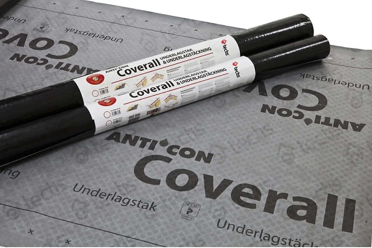 Undertak anticon coverall med kk 30 diffusjonstett - 30m2 pr. Rull