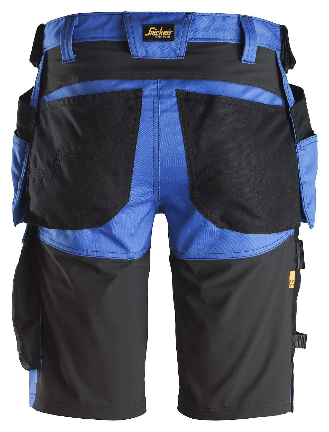 Snickers håndverkershorts 6141 lyseblå/sort str 52 AllroundWork null - null - 2 - Miniatyr