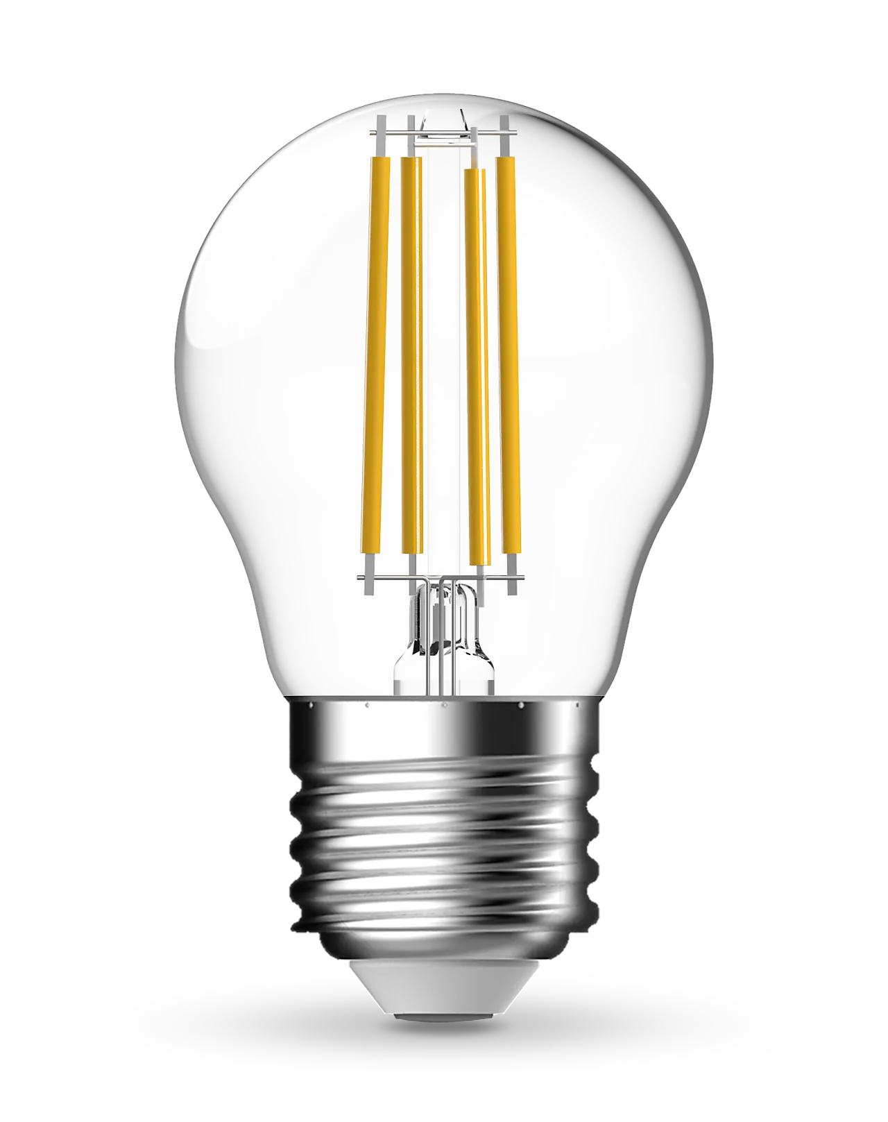 Lyspære led flameswitch globepære mini E27 4 Watt