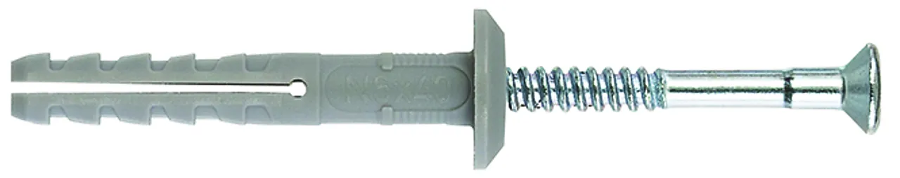 Spikerplugg n A2 rustfri 6x40 mm fx pakke a 50 stk null - null - 3 - Miniatyr