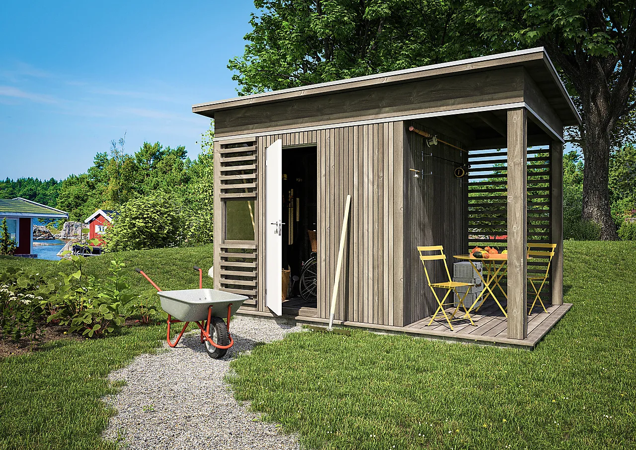 Bod multi grå royal høyrehengslet dør modell 1853 null - null - 2 - Miniatyr