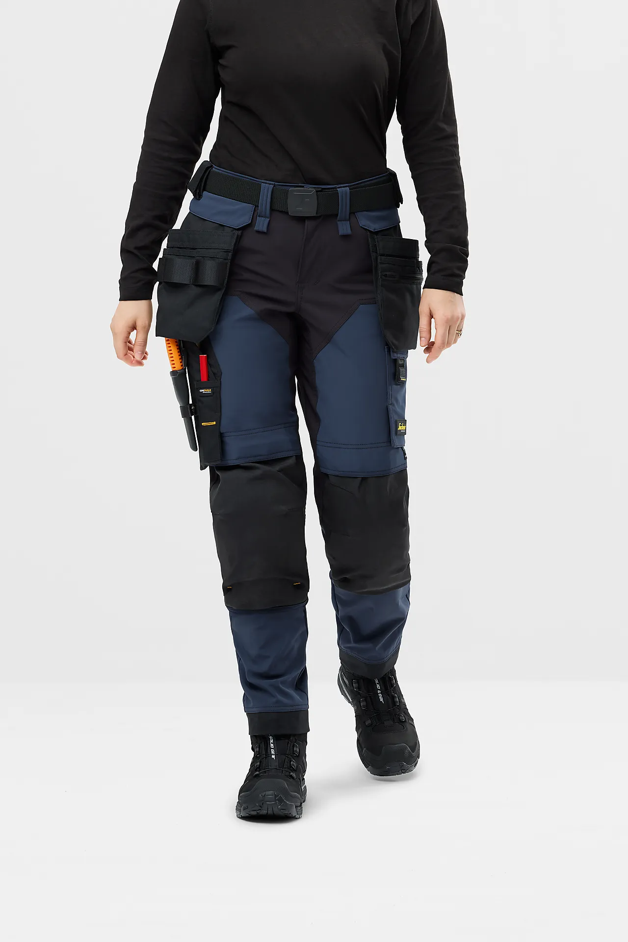 Bukse vindtett 6775 dame blå str 36 null - null - 2 - Miniatyr