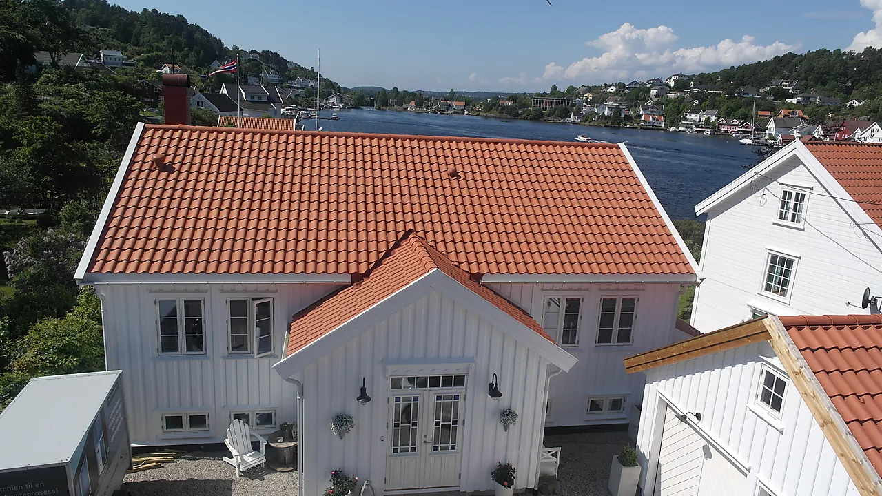 Taktegl melodie naturrød