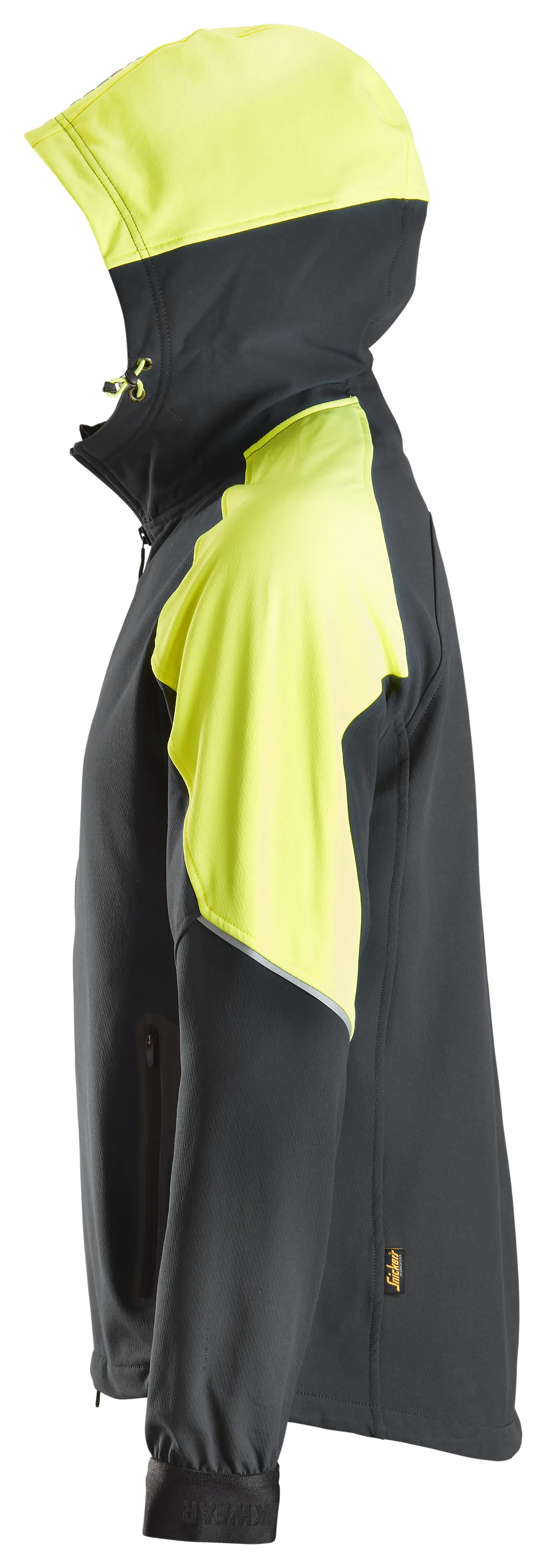 Jakke 8025 sor/gul xxl snickers workwear null - XXL - 2 - Miniatyr