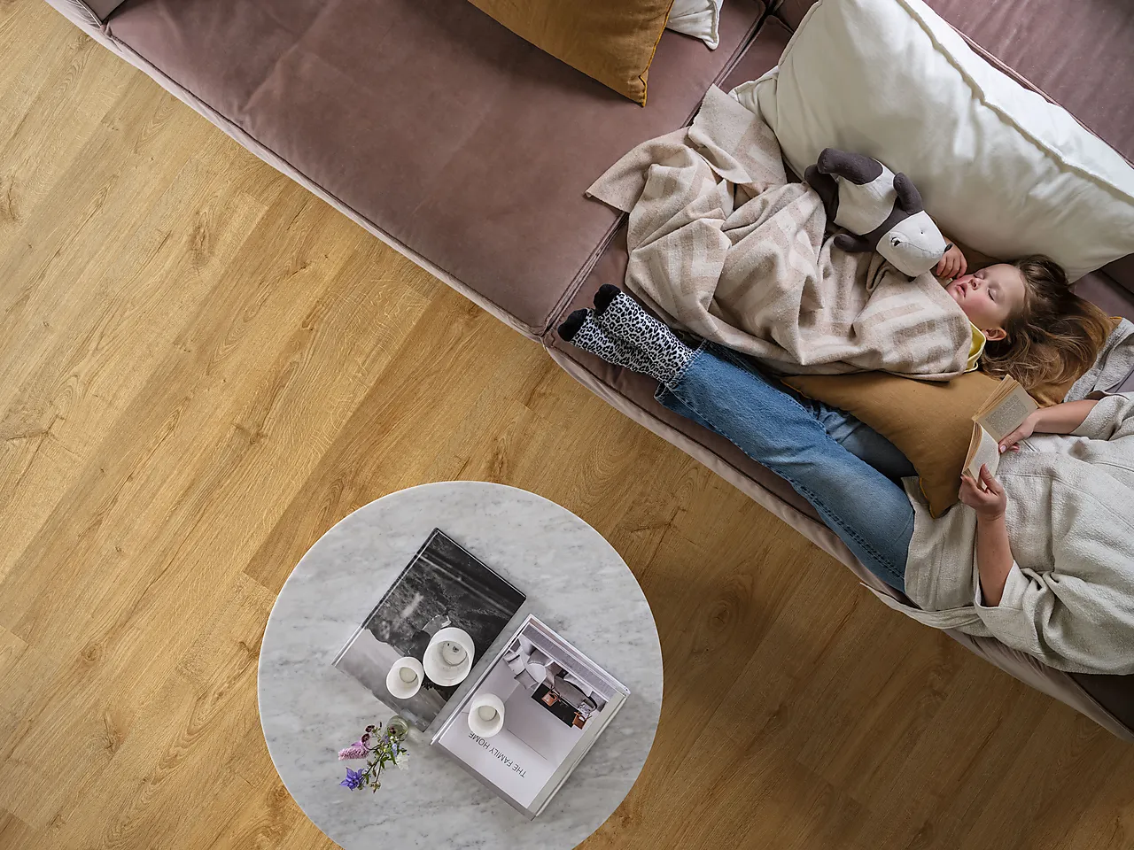 Vinylg v4631 honey creek oak 1494x209x5+1 null - null - 2 - Miniatyr