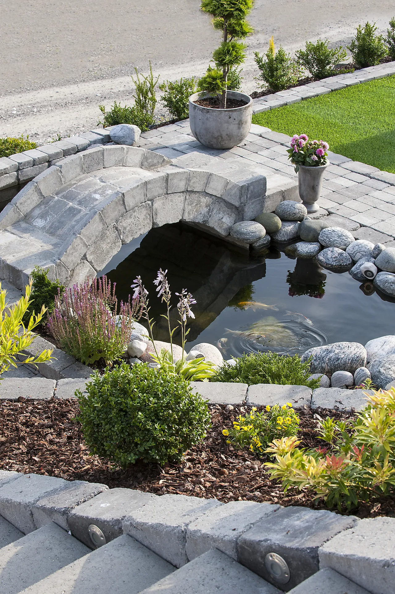 St.mur adel pyntemur gråmix 30x20x14 cm null - null - 3 - Miniatyr