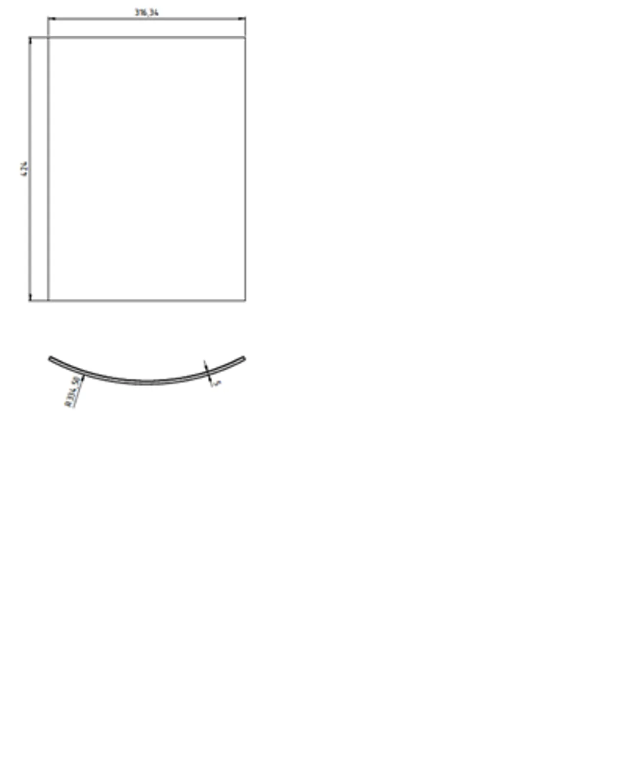 Glass front til peisovn null - null - 2 - Miniatyr