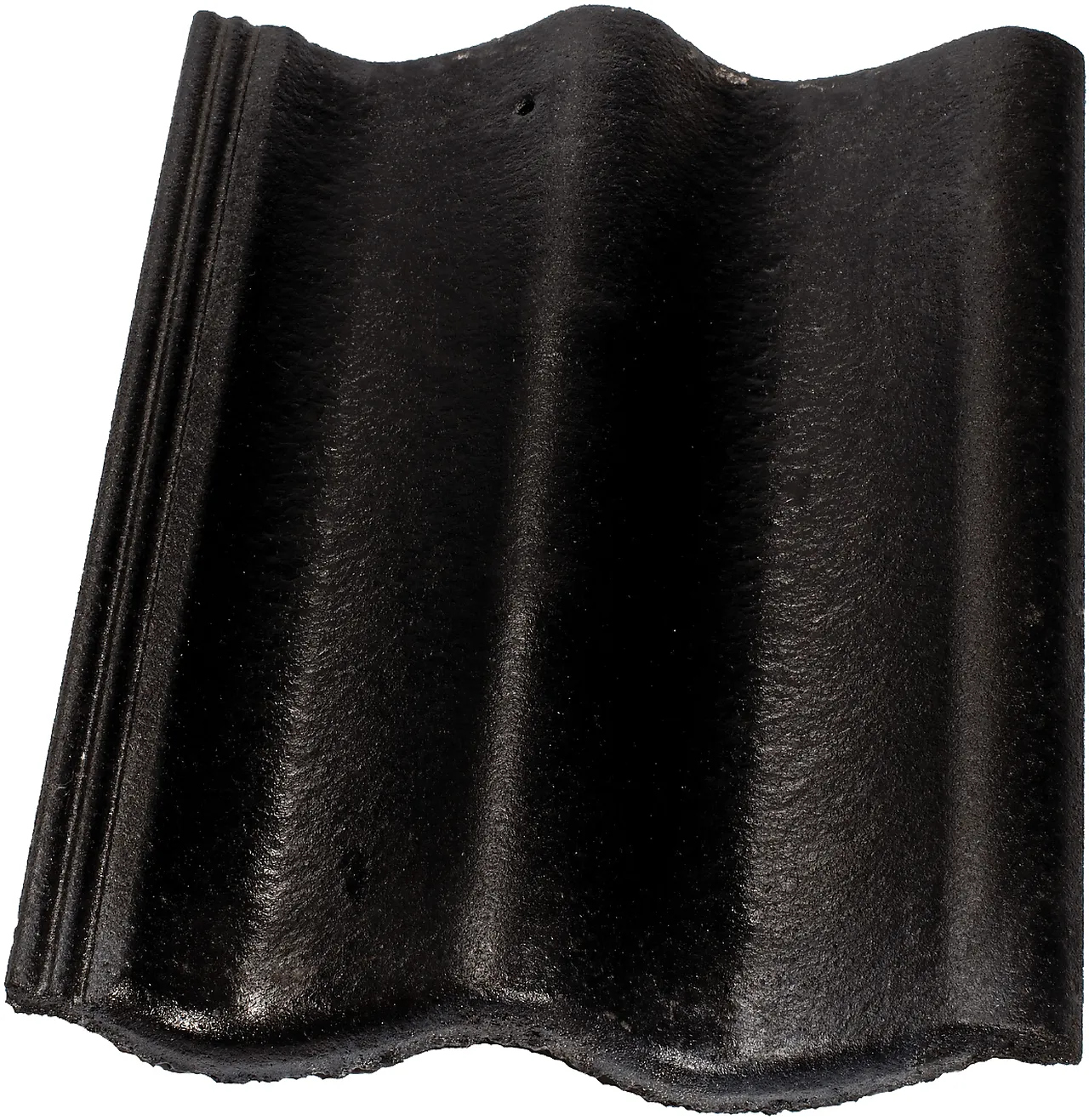 Takstein dobbel edel sort null - Normalstein - 2 - Miniatyr