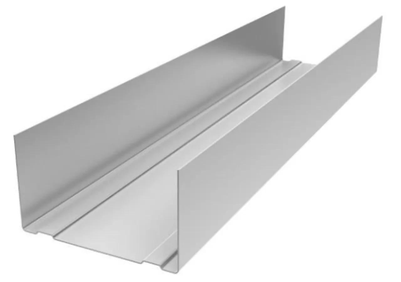 Stålprofil U-skinne 100/43/0,47 3000mm null - 100x43x3000 - 2 - Miniatyr