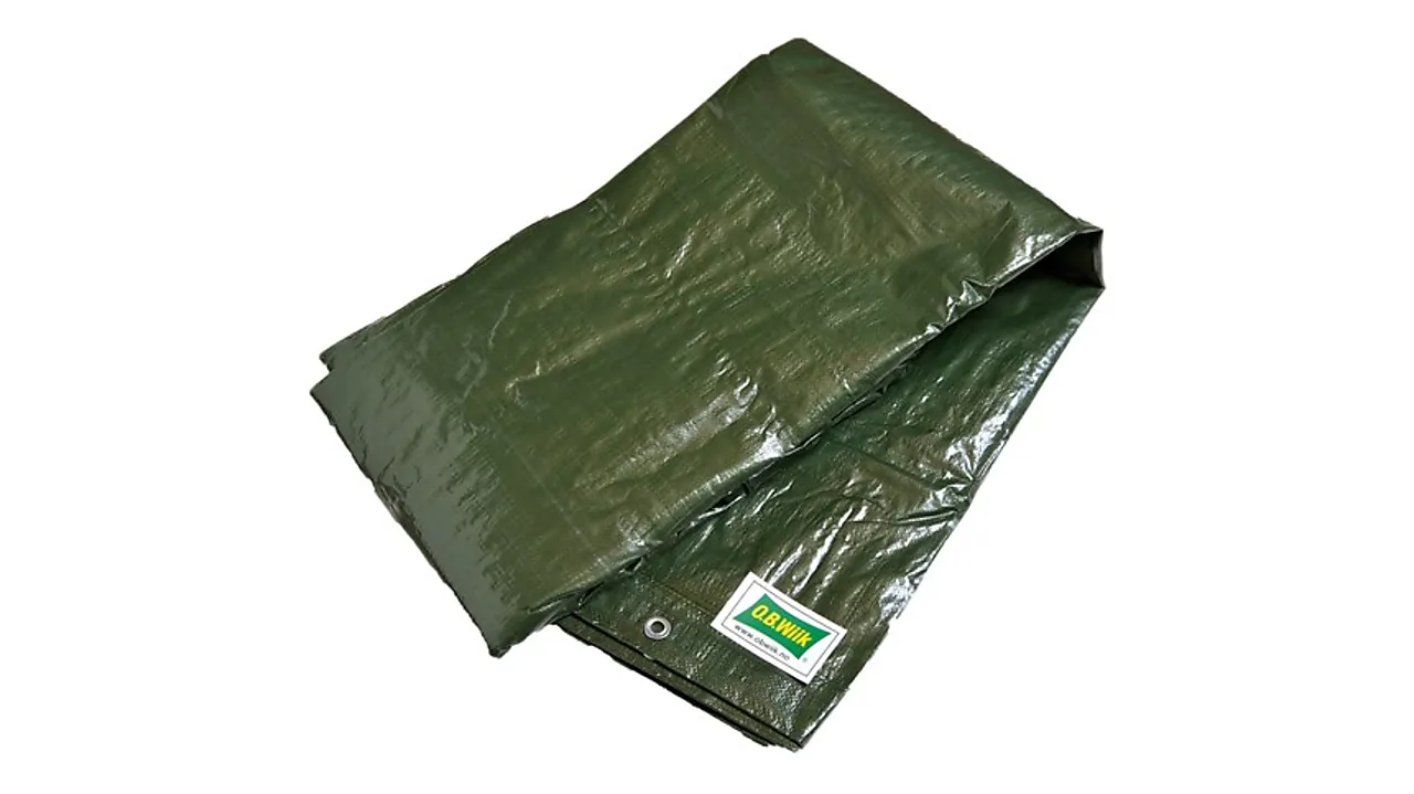 Presenning 130g 3x5m grønn obw null - null - 2 - Miniatyr