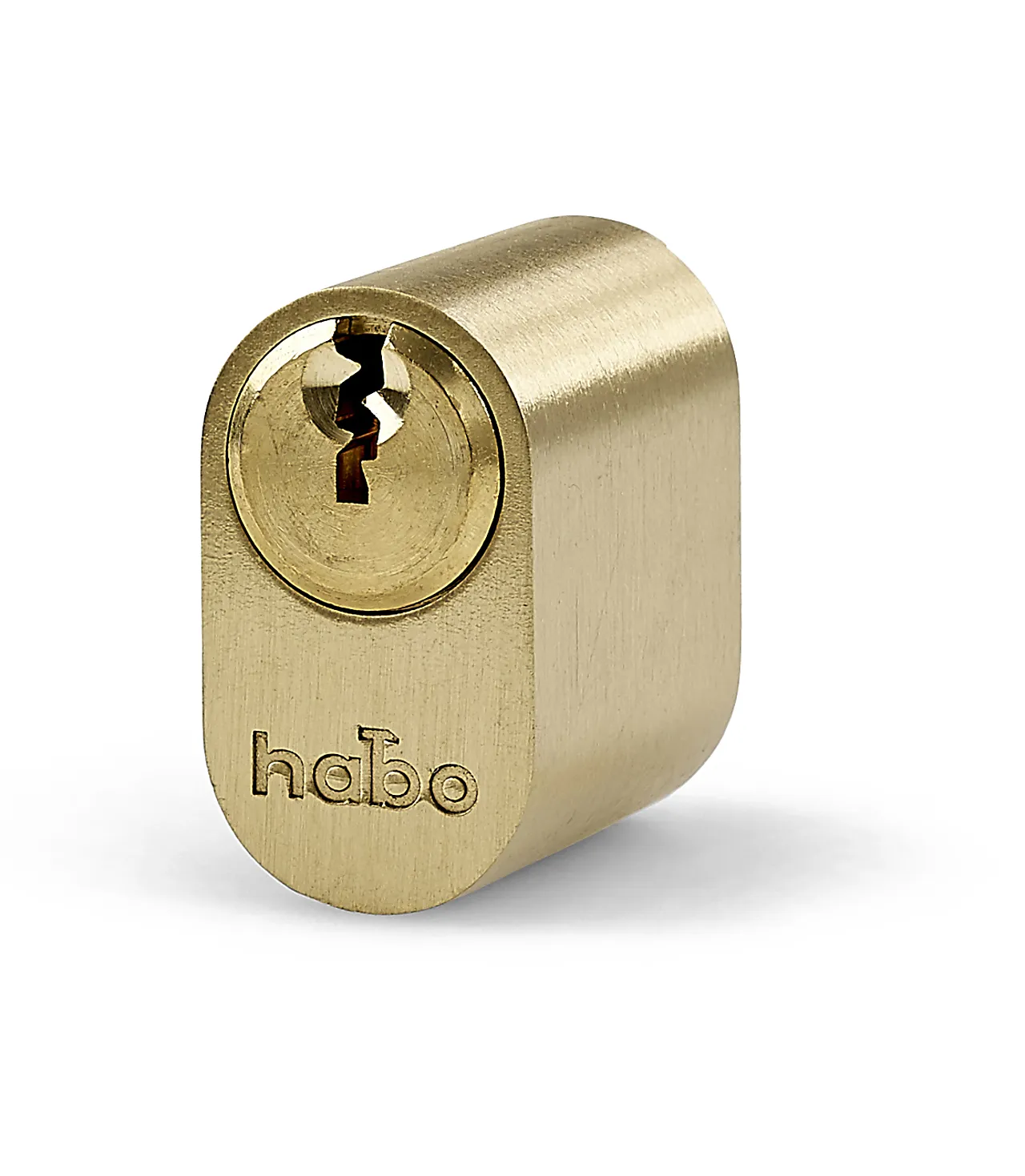 65520 låssylinder matt messing