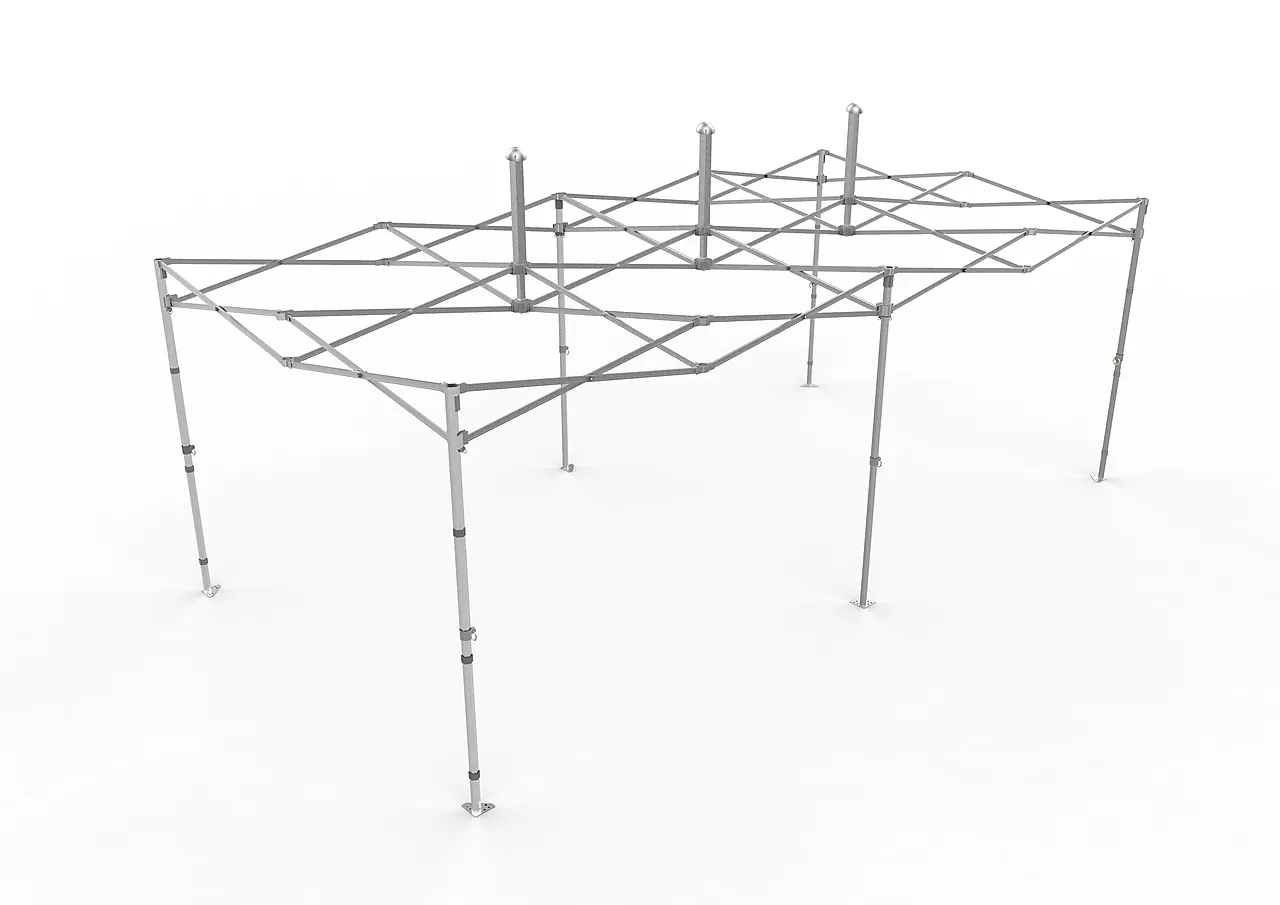 Ramme til pop-up telt 3 x 6 meter null - null - 3 - Miniatyr