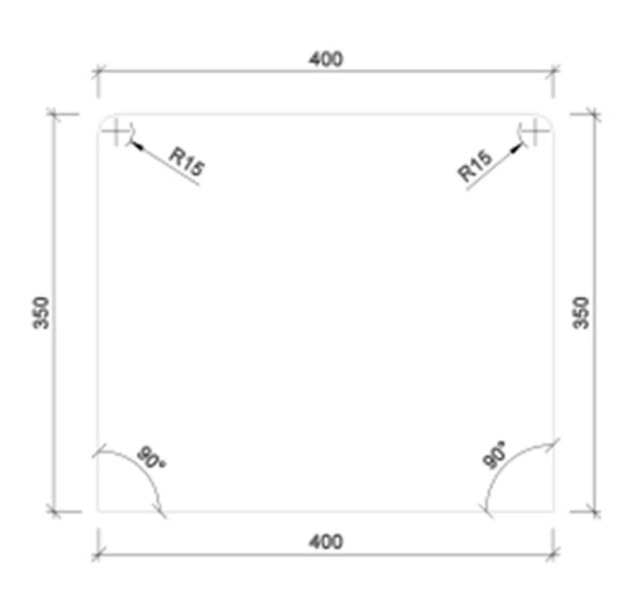 Glassplate peis sotet