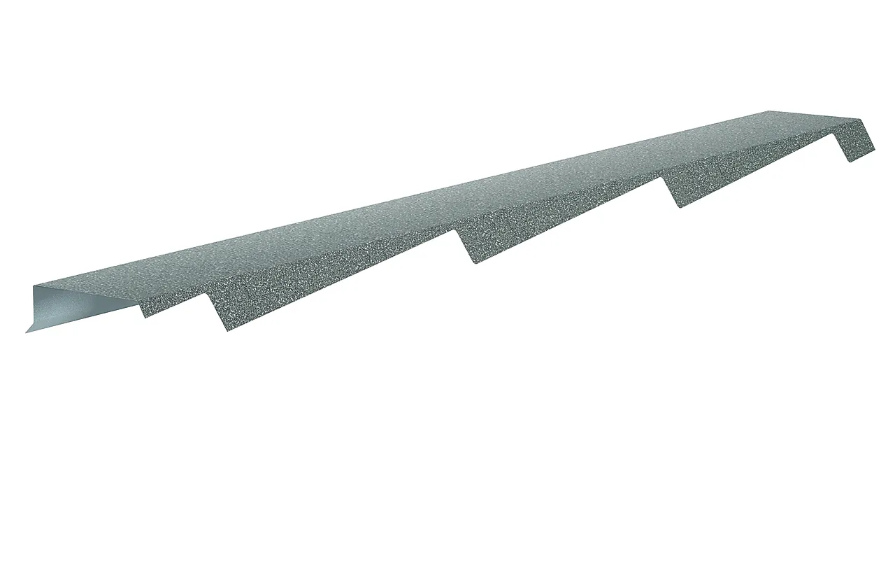 Decra gavlbeslag høyre antikk grå Classic Decra gavlbeslag høyre antikk grå Classic