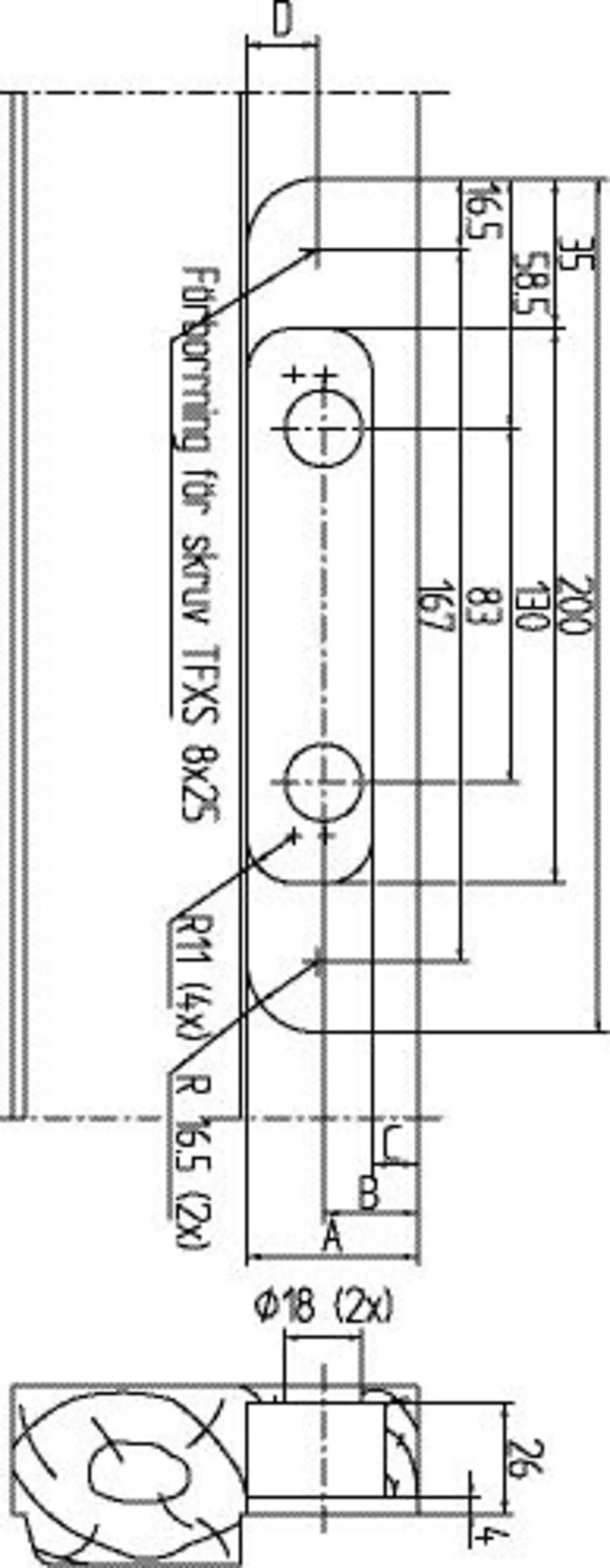 ASSA SLUTTSTYKKE 353356 1887-2