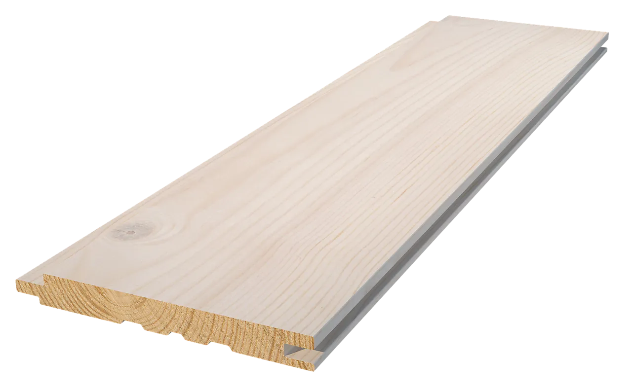 Furu 13x120 sprekk natur lasert hvitlasert Furu 13x120 sprekk natur lasert hvitlasert