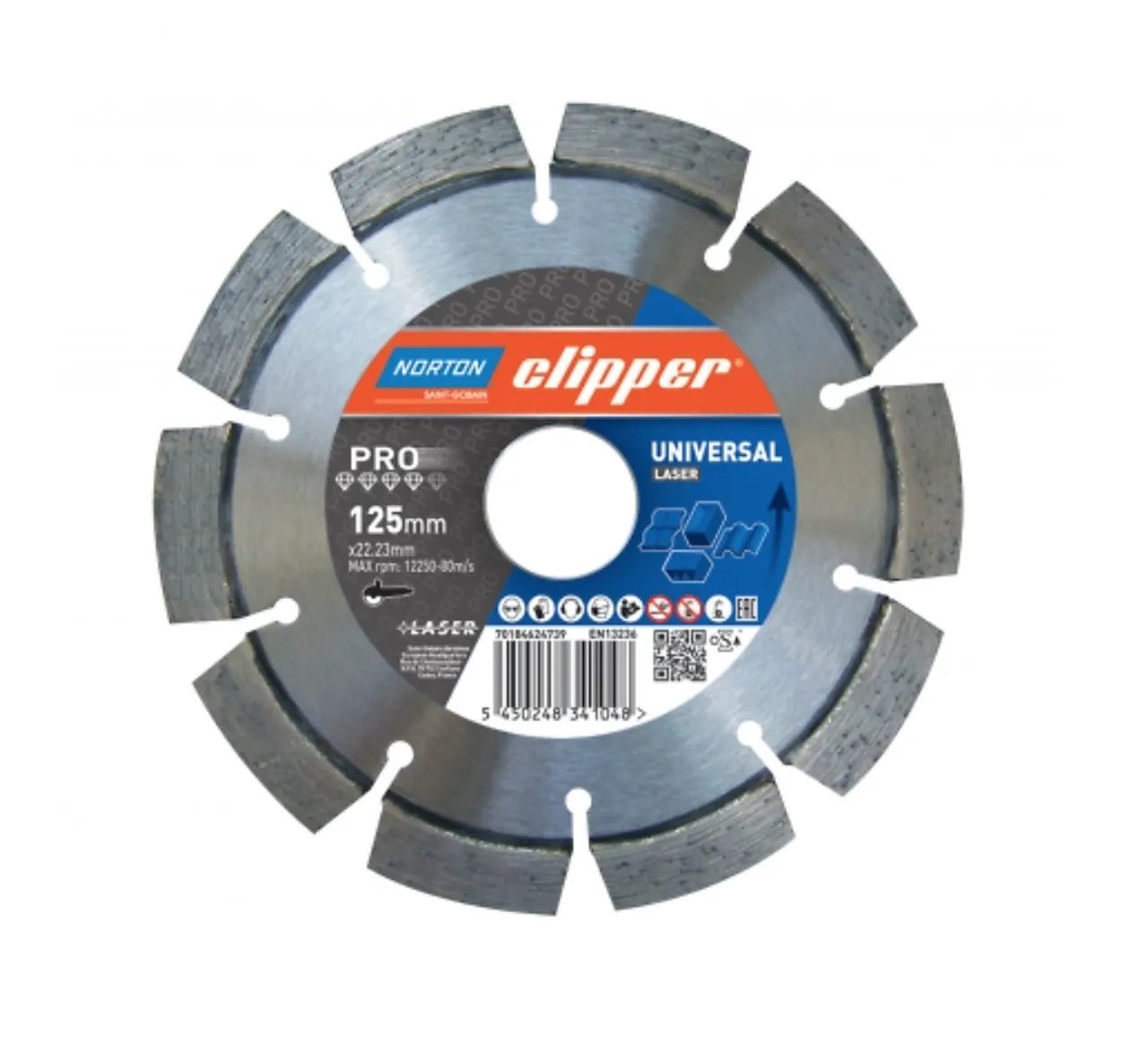 Diamantskive laser 125 mm X-lock Diamantskive laser 125 mm X-lock