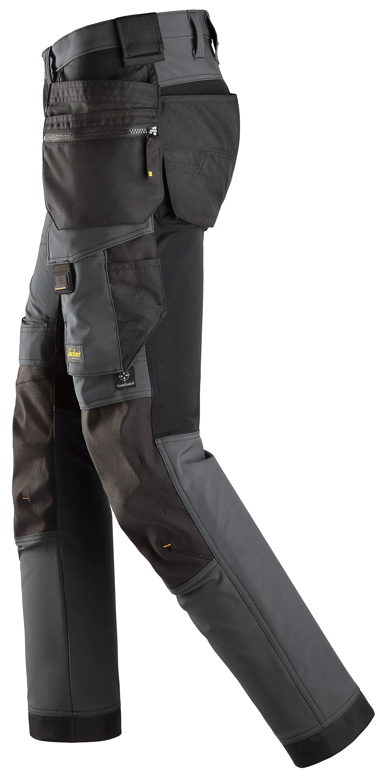 Bukse softshell grå/sort str 146 null - null - 3 - Miniatyr