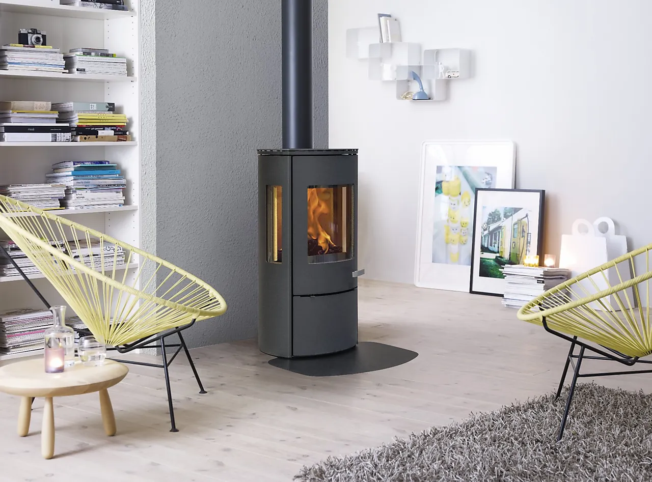 Opus Ignis gulvplate formskjert 720x469 mm