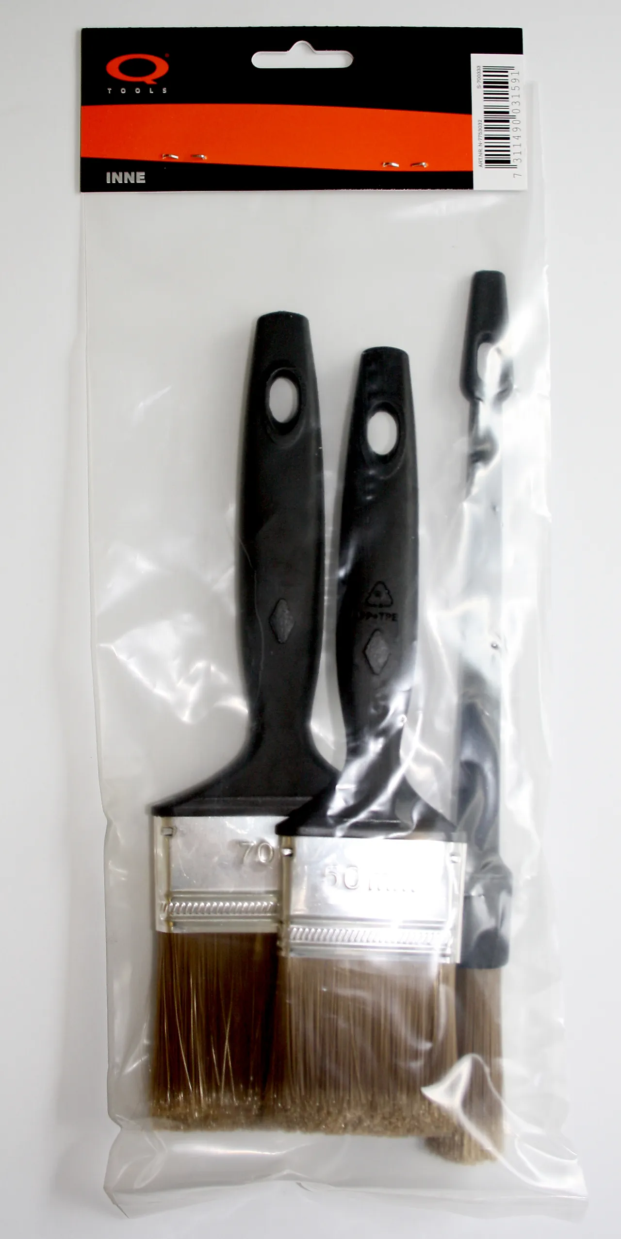 Q-tools penselsett inne