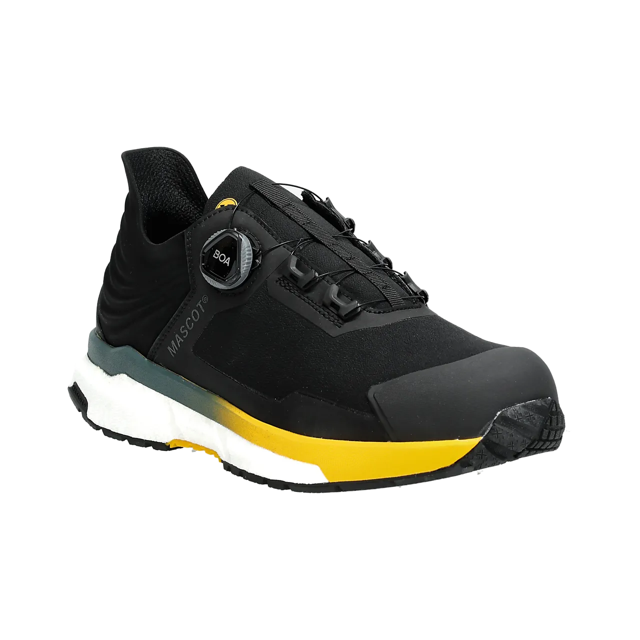 Vernesko F1680 svart/solgul str. 1040