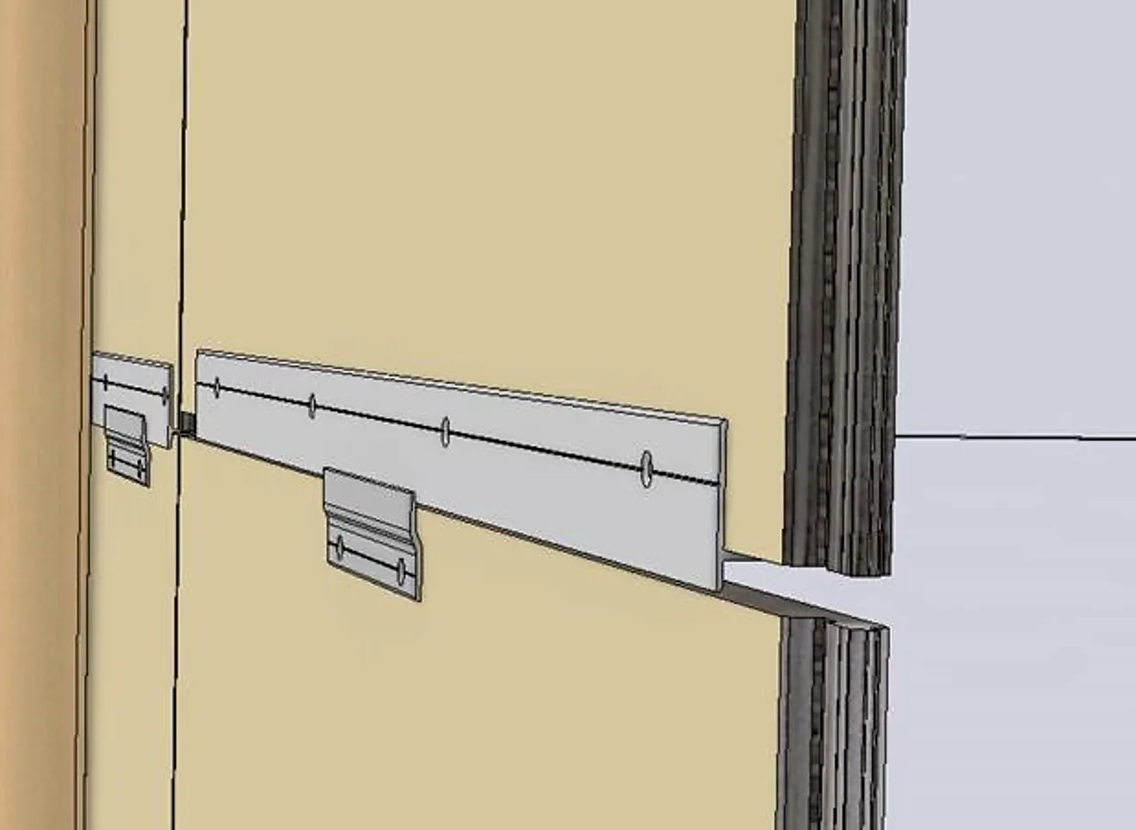 Skjøteprofil baderomspanel 53 cm Skjøteprofil baderomspanel 53 cm