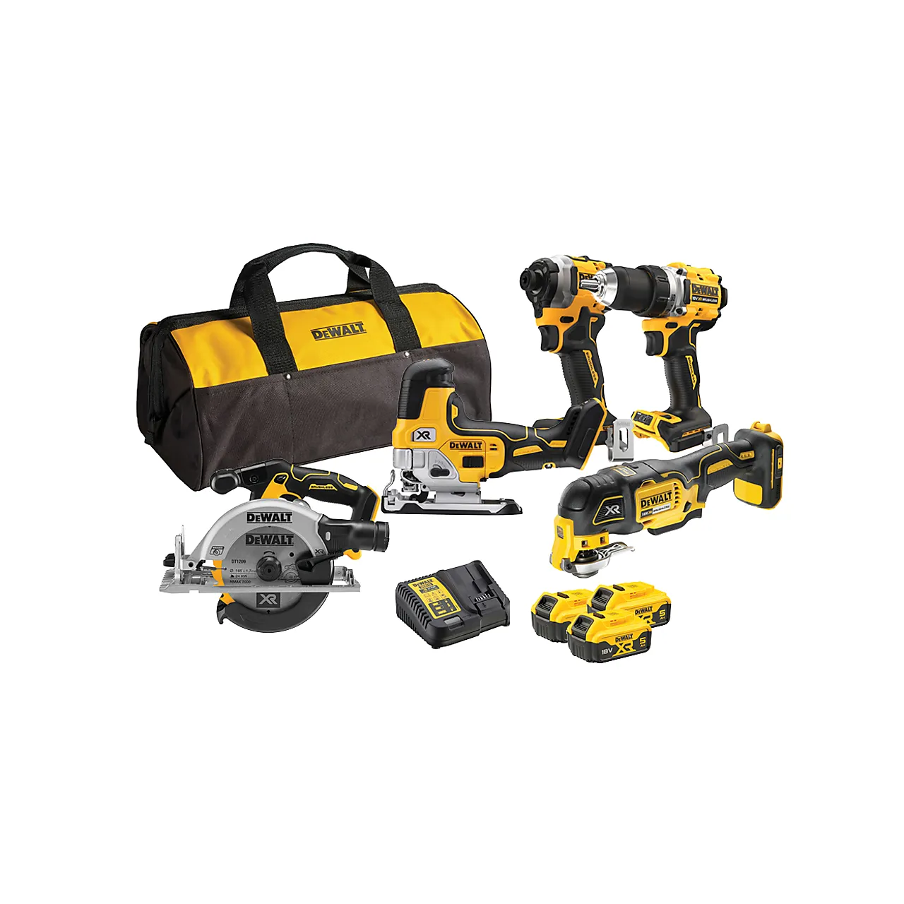 Verktøysett 18V verktøy DCK502P3 Verktøysett 18V verktøy DCK502P3