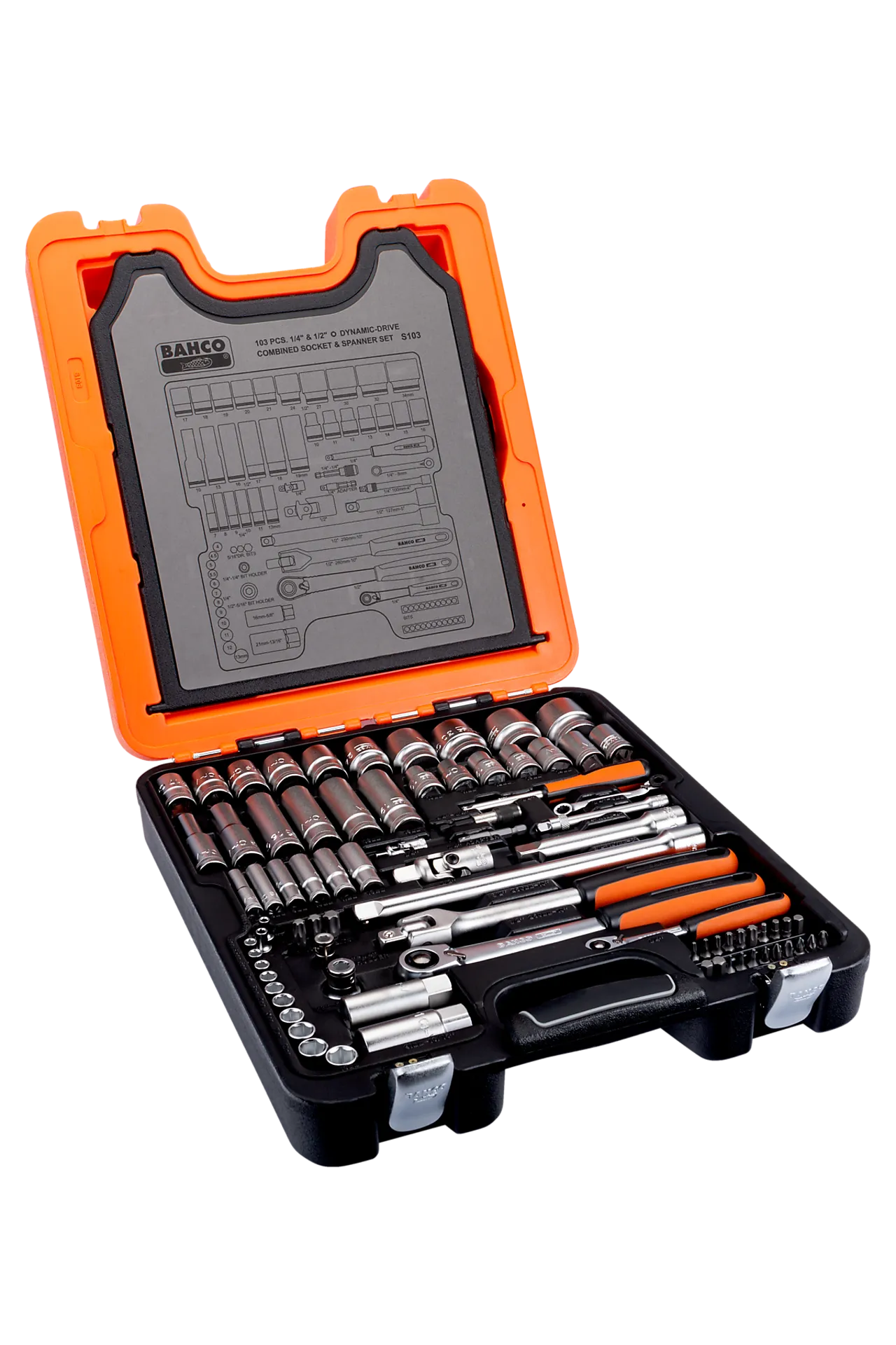 Pipesett 1/4+1/2 langpiper s103 bahco Pipesett 1/4+1/2 langpiper s103 bahco