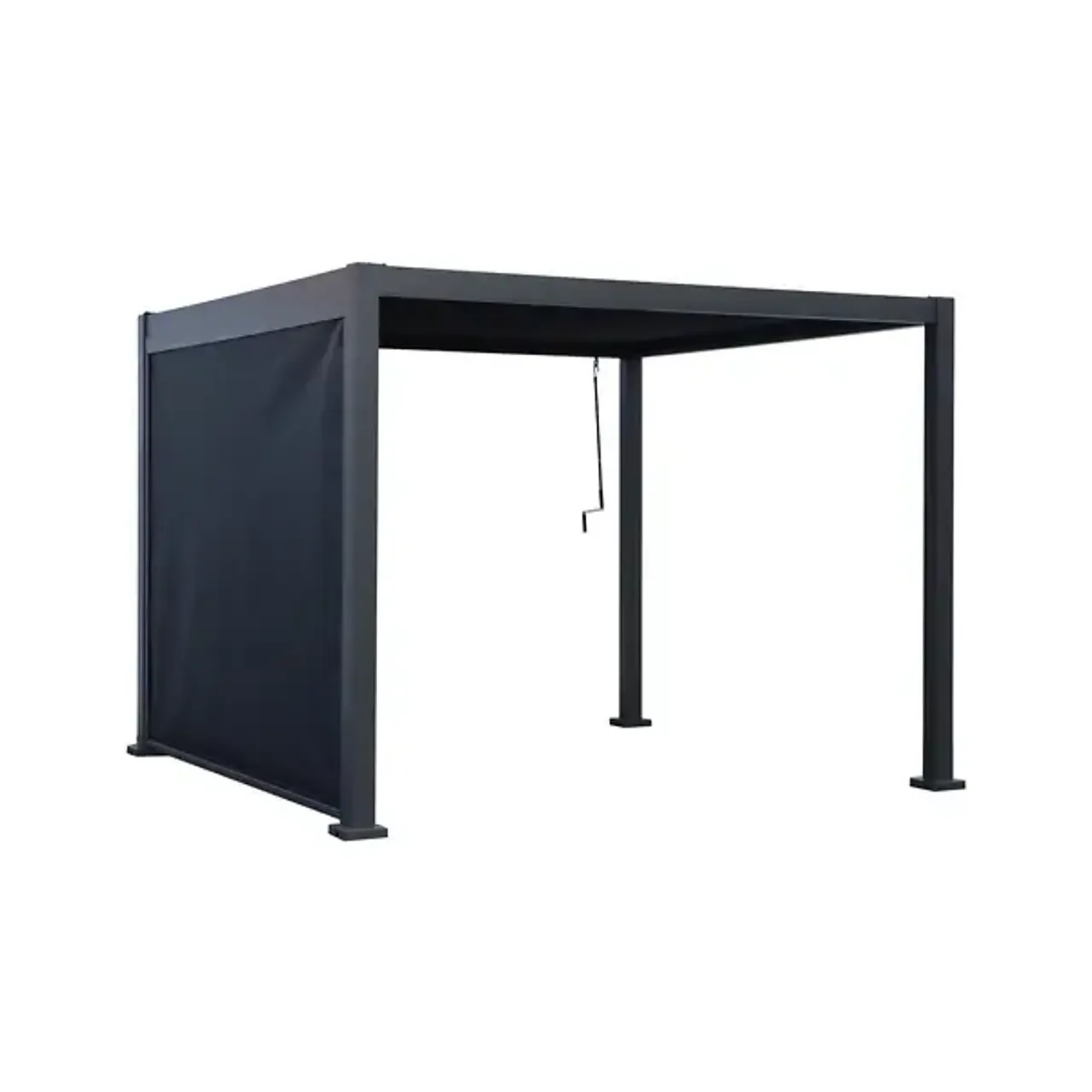 Pergola Outfit 3x3m sort null - null - 3 - Miniatyr
