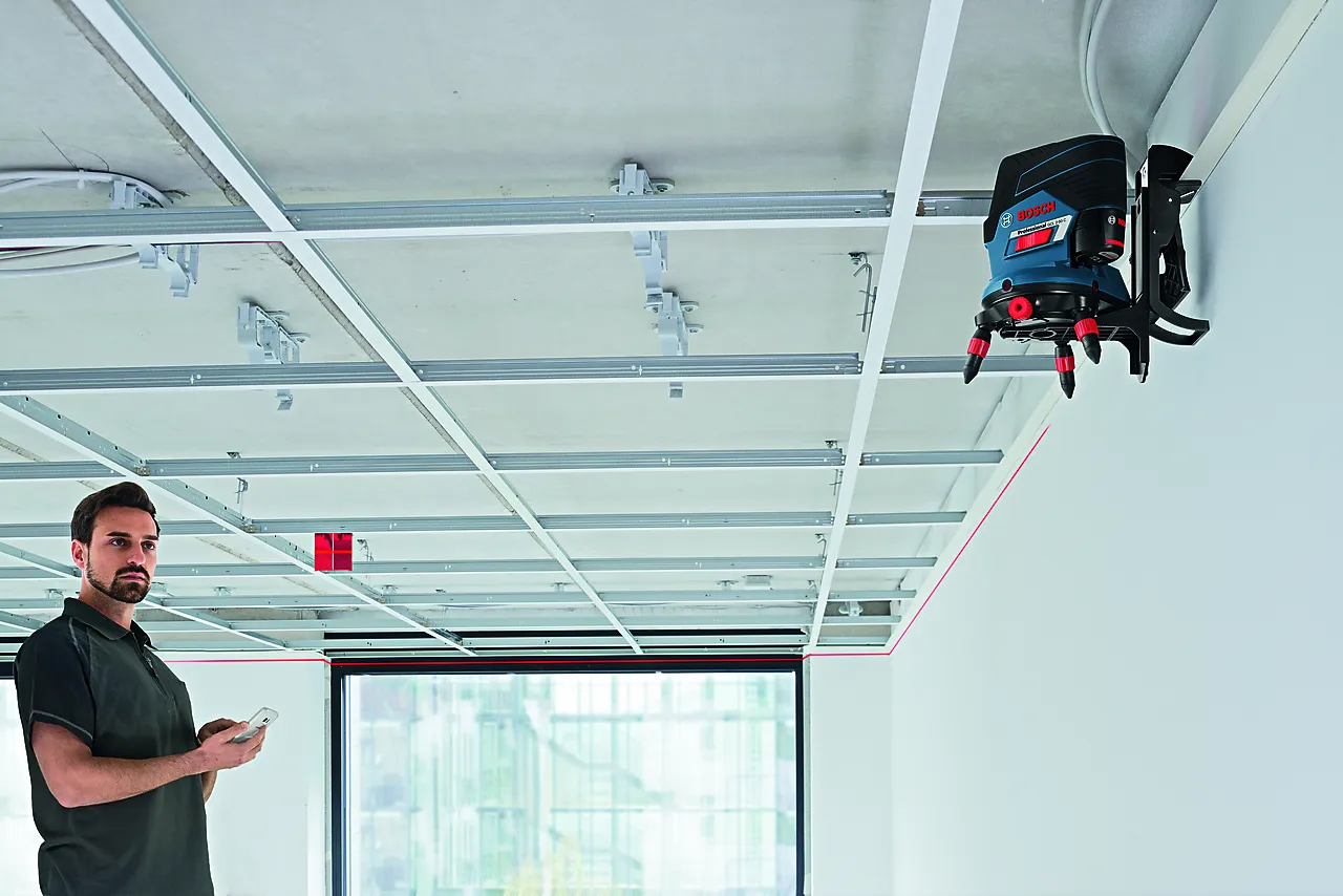 Dreibart motorisert stativ rm3 for krysslinjelaser null - null - 2 - Miniatyr