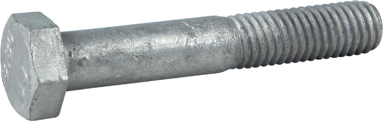 Sekskantskrue dg m10x60 fzv -50 delgjenget varmforsinket stål null - null - 2 - Miniatyr