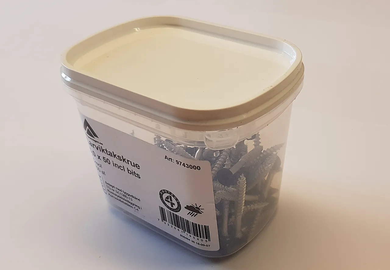 Takskrue creol 5,0 x 50 Takskrue creol 5,0 x 50