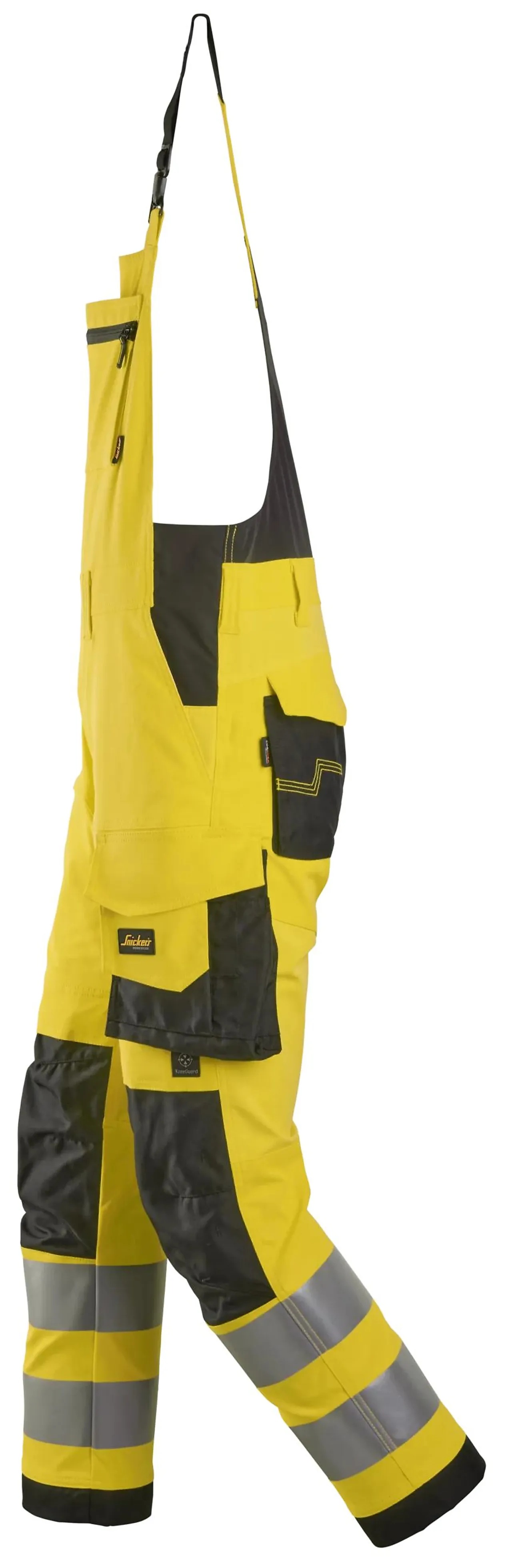 Snekkerbukse 6043 gul kl2 50 snickers workwear null - null - 2 - Miniatyr