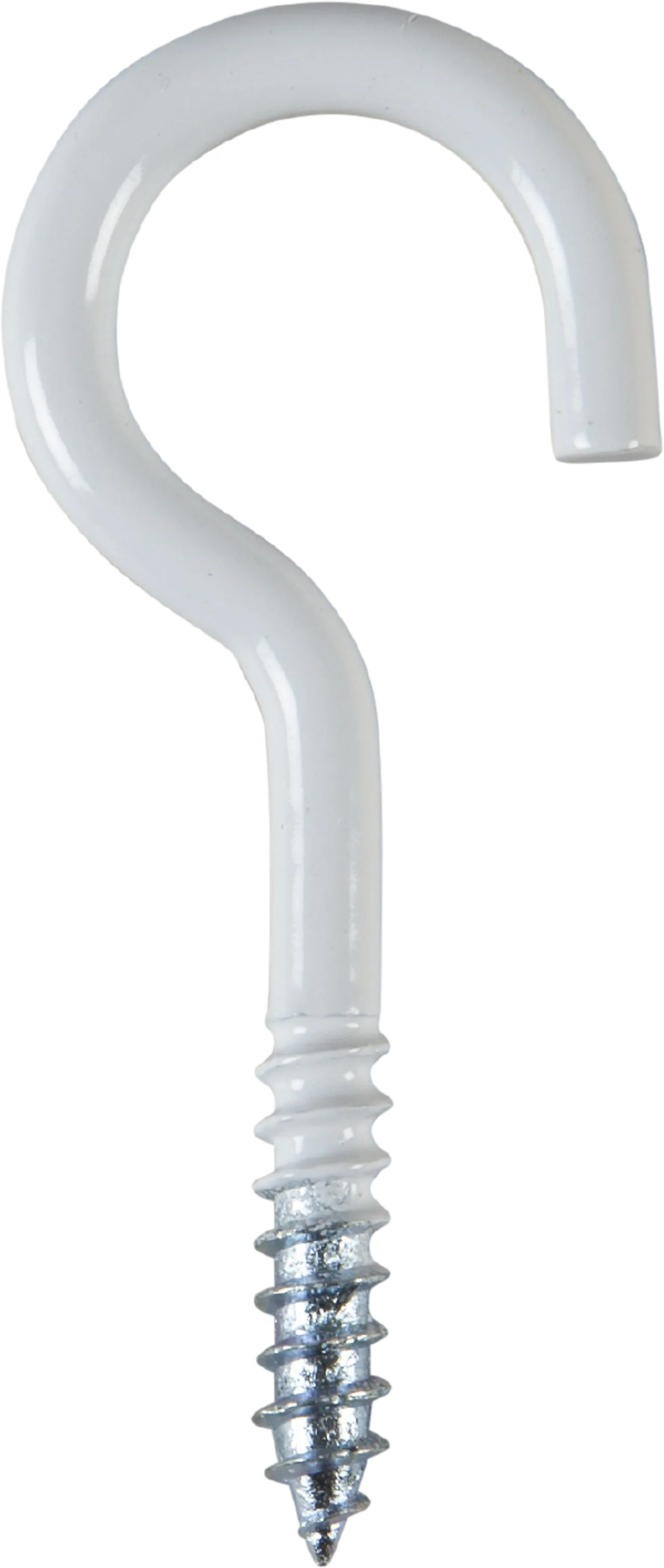 Skruekrok 11 hvit 50mm a-5essve