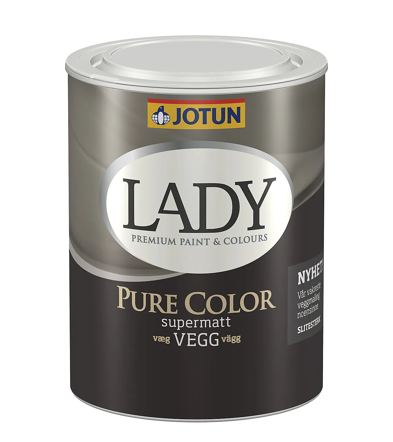Lady pure color supermatt hvit base 0,68 liter Lady pure color supermatt hvit base 0,68 liter