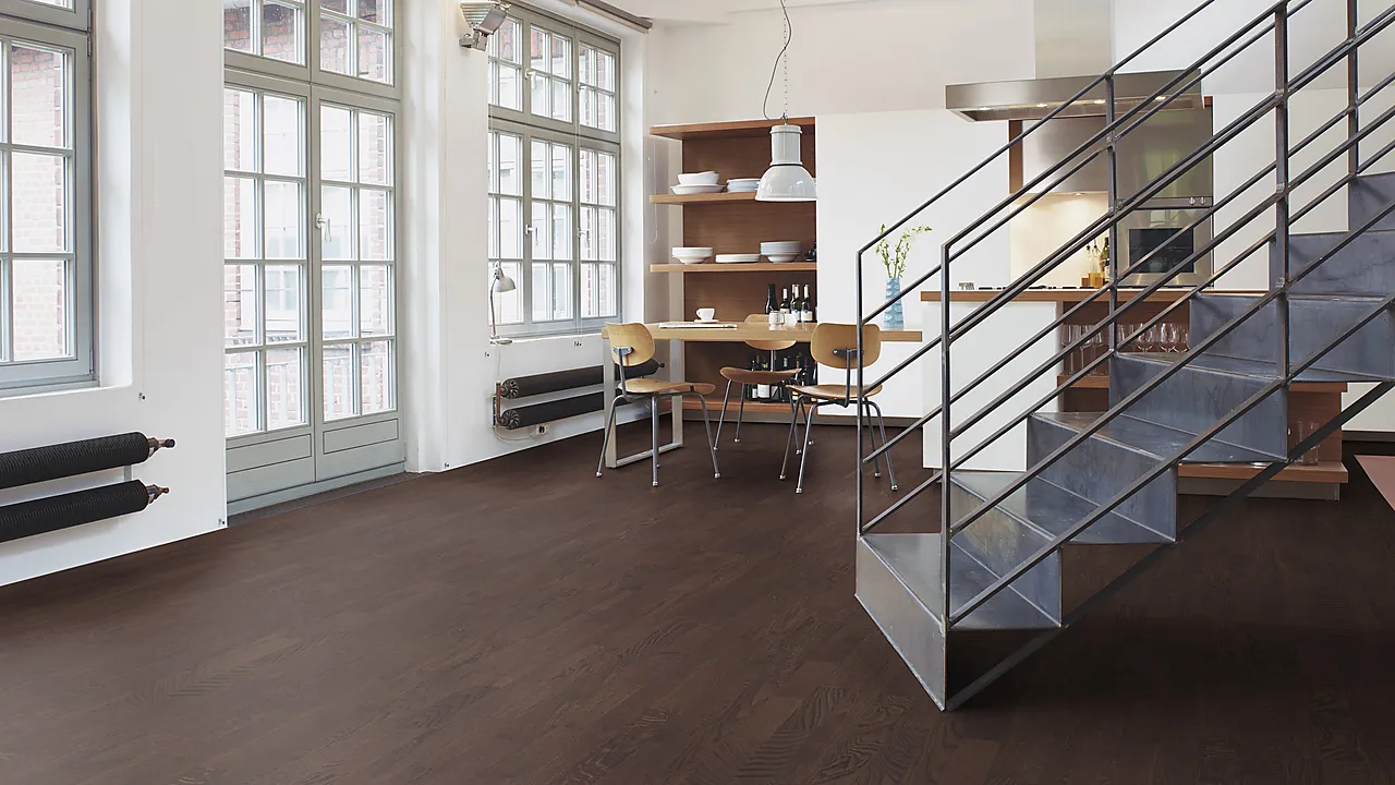 Boen parkett Eik Brazilian Brown 3-stav Live Pure